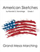 American Sketches Marching Band sheet music cover